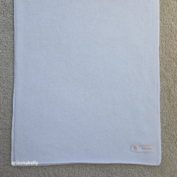 Babaton Accessories - NWOT Babaton Cashmere Knit Scarf White